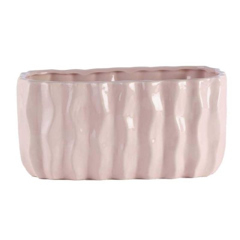 VASO ROSA CERAMICA EST EST 26 X 13.5 H 12.5